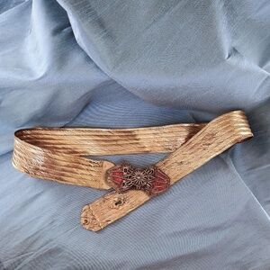 Antique Turkish Belt Gold Mesh Bridal Belt 1900's Filigree Belt